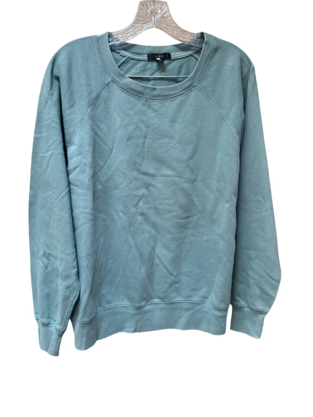 J.Crew Blue Green Long Sleeve Sweatshirt - Women's Small